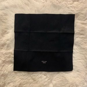 Celine glass wipe, black, new